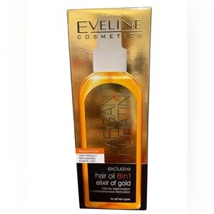 Argan Keratin Hair Oil 8in1 - Gold